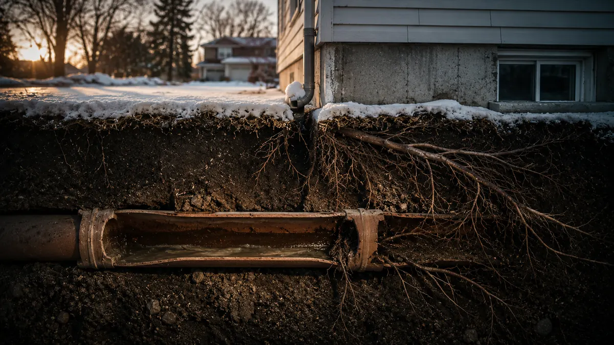 Minnesota home inspection cutaway view